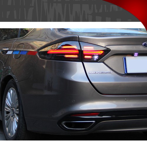 LED Tail Lights for Ford Fusion 2013-2016 2019 2020 Mondeo Rear Lamps Assembly - Foto 4 di 5