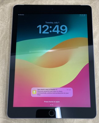 Apple iPad 6th Gen | MR6R2LL/A | 9.7 |32GB| WiFi + 4G Verizon | Space Grey | N32