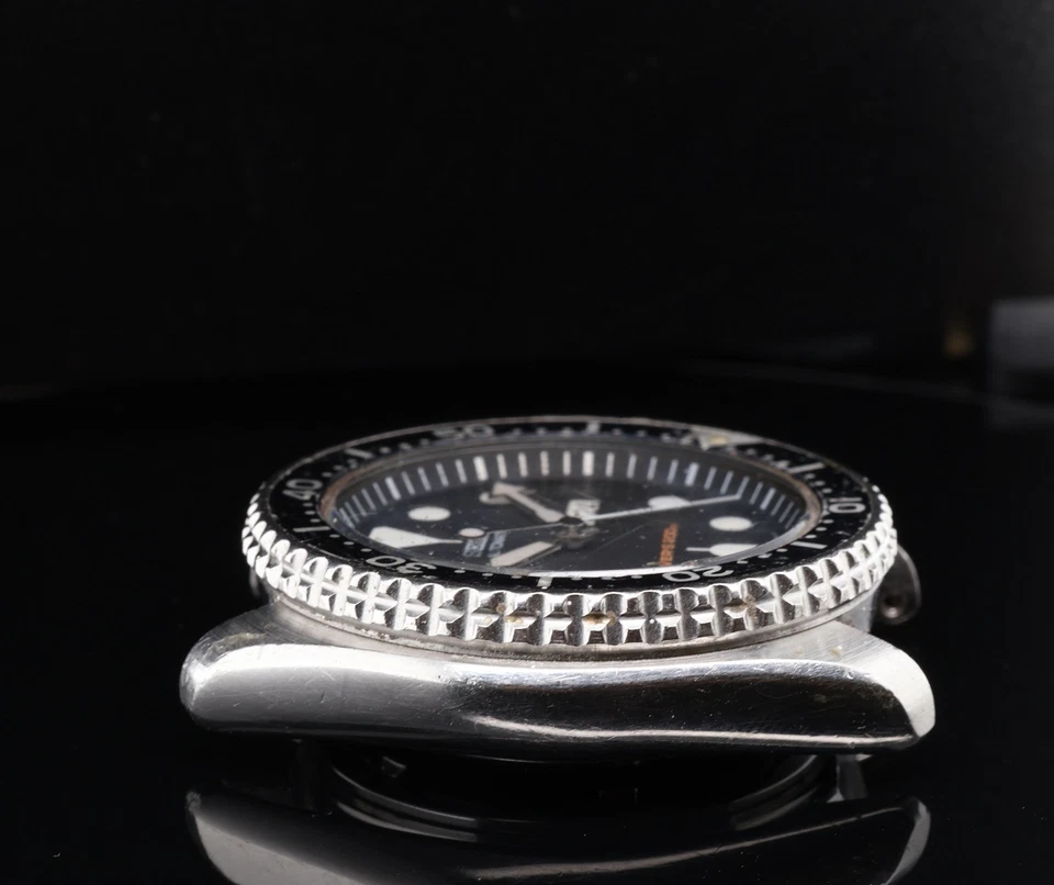 Reloj de buceo vintage Seiko 200m automático de acero para hombre 7S26-0020 $1 ¡Sin Res! Foto 3 de 4