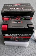 Antigravity ATZ7 RE-START Lithium-Ion Battery Fits Many Applications NIB