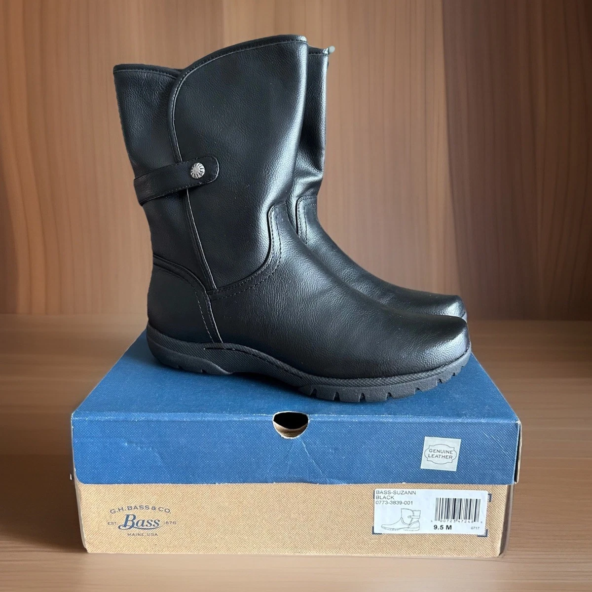 G.H. Bass & Co Men\'s 9.5 Ombré Leather Ankle‎ Broker Boots Made In USA Pull On G.H. Bass & Co. Lace Up Boots for Men | Mercari main image 2