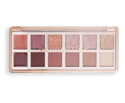 Makeup Revolution The True Icon Bronze Lidschatten Palette Matt & Schimmer & Creme