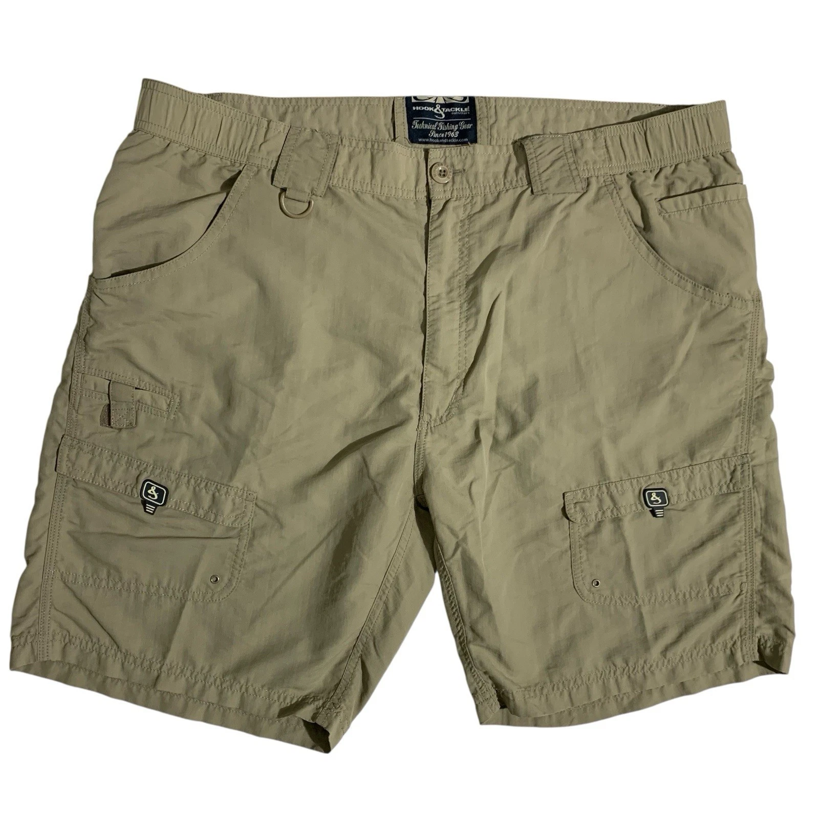 Hook & Tackle BARRIER REEF STRETCH CARGO FISHING Shorts Size 42