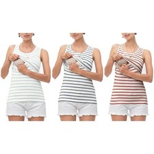 Mutterschaft Stillweste Yoga Still-Tanktop Tanktops Umstandsoberteil Wochenbett