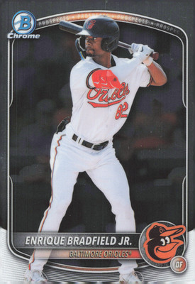 2025 Bowman Draft Chrome - #BDC-198 Enrique Bradfield Jr. Orioles