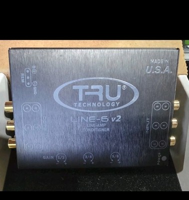 TRU Technology LINE-6 V2 Audiophile Line Driver Conditioner SQ Car Audio