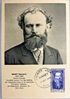 FRANCE MANET EDOUARD FIRST DAY COVER 1952 PARIS 12F SUR TAXE