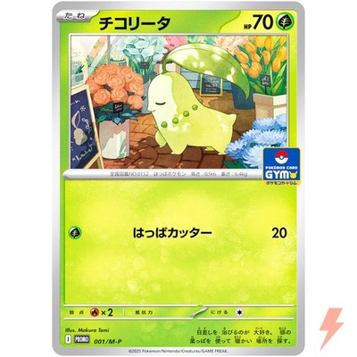 【PSA10】チコリータ　ジムプロモ　001/M-P Chikorita 001/M-P Gym Promo - Pokemon Card Japanese MEGA | eBay