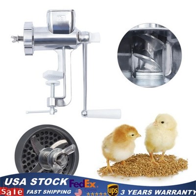 Manual Birds Fishing Bait Granulator Pellet Machine Animal Food Maker Dog Cat US