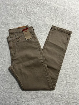 Levi's Mens 511 Slim Jeans 04511-5878 BEIGE Size 32x32 NWT