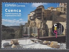 Cuenca. Capital Española de la Gastronomía  2023 Edifil 5641 ** MNH