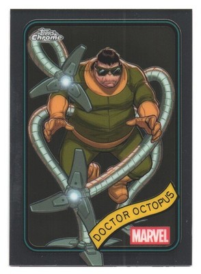 2025 Topps Chrome Marvel Trading Card 160 Doctor Octopus