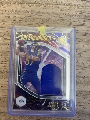 2021 Elements JACOB HARRIS Supercharged rookie card patch 110/199 SCH-JHA Rams