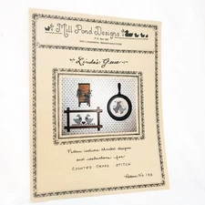 Linda's Geese Goose Country Cross Stitch Patterns Leaflet 1984 Mill Pond Designs