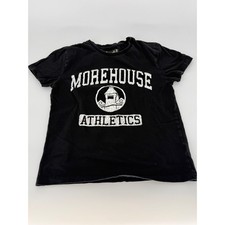 Morehouse Athletics T Shirt Medium Black Official Licensed College Graphic Tee