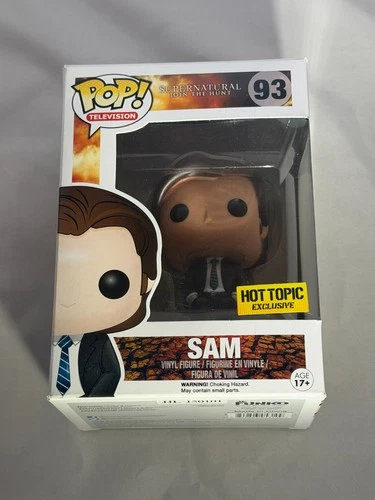 POP! Supernatural 93 Sam Black Suit Hot Topic Exclusive
