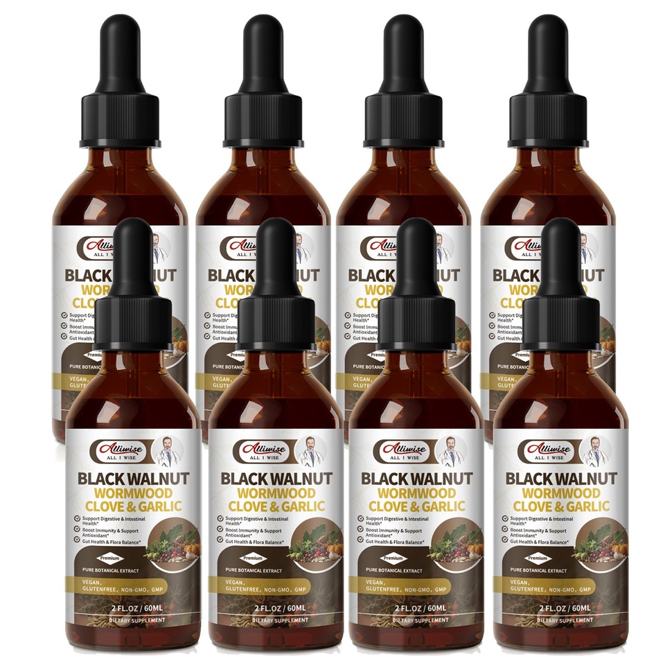 Parasite Extractor Parasite Cleanse Tincture/Extract-Wormwood, Black Walnut Hull, Clove ...