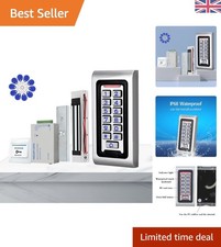 Complete Security Solution: Electric Lock & RFID Access for Single Door Entry