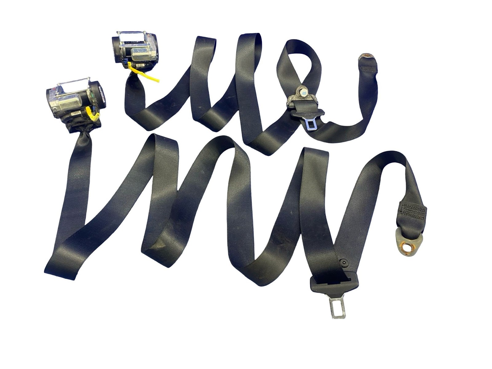 2016-2021 Mclaren 570s Front Left Right Seat Belt Retractor Assembly Set Black