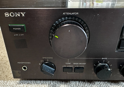 SONY TA-F333ES Integrated Stereo Amplifier AC100V 50Hz/60Hz Black
