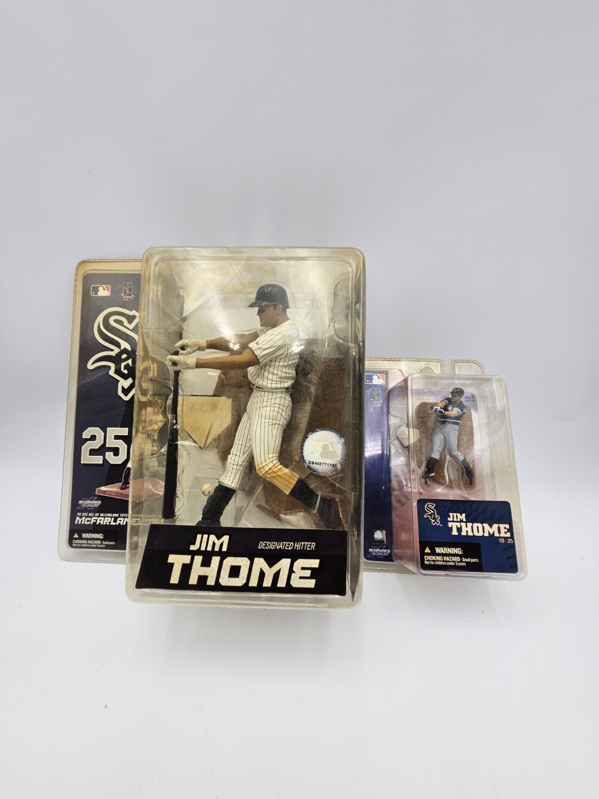 Lot Of 2 Jim Thome Chicago White Sox MLB Action Figures