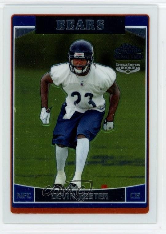 Devin Hester Topps Chrome #252 Special Edition