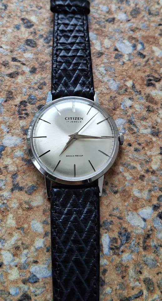 Vintage Citizen 17 Jewels carica manuale ottobre 1967 JDM - Immagine 2 di 4