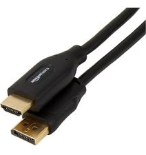 Display Port to HDMI Display Cable 3 ft (Amazon Basics)
