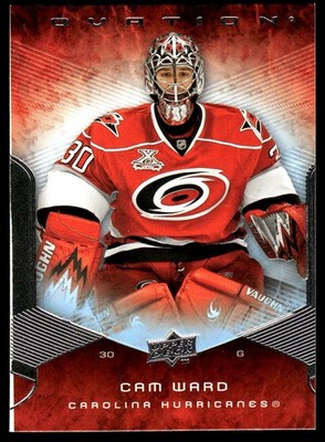 2008-09 Upper Deck Ovation #160 Cam Ward Carolina Hurricanes Hockey Card