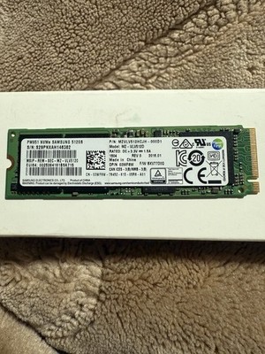Samsung PM951 512 GB M.2 2280 NVMe SSD (MZVLV512HCJH) Testsd