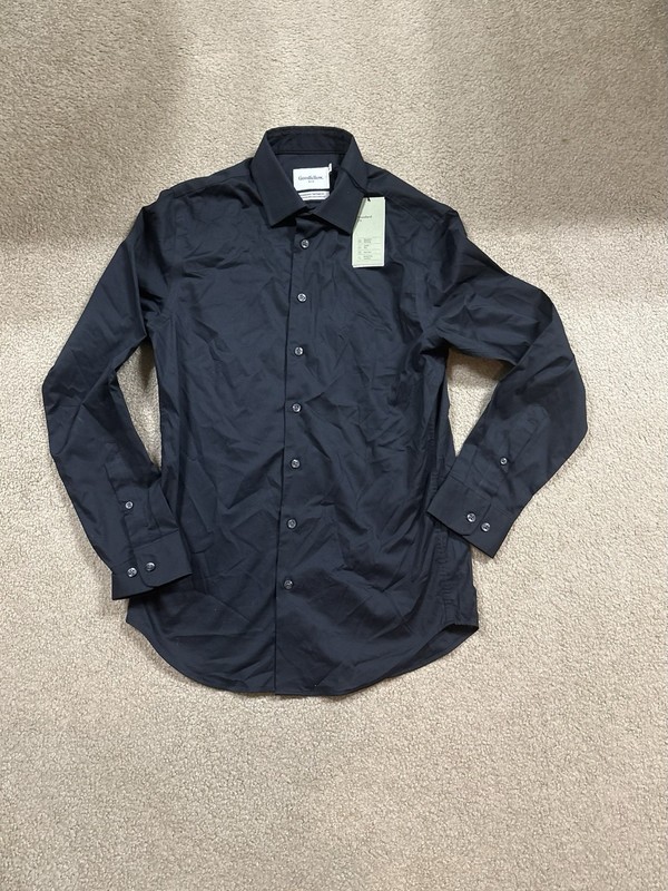 Goodfellow Black Dress Shirt Men’s Small NWT