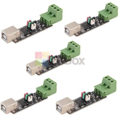 1/2/5PCS USB to RS485 TTL Serial Converter Adapter FTDI interface FT232RL 75176