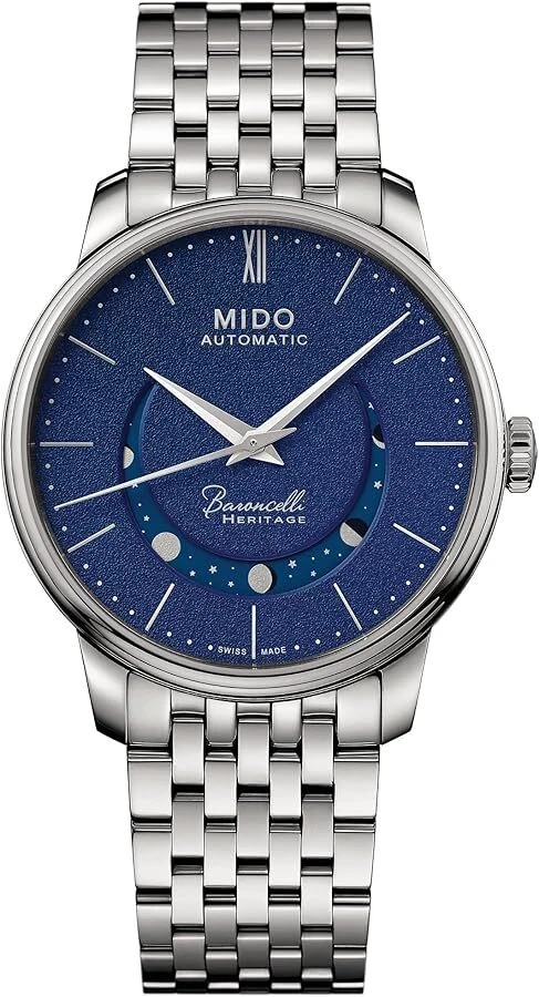 Mido Men's Baroncelli III 39mm Automatic Watch M0274071104000