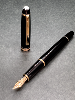 MONTBLANC MEISTERSTUCK 144 Black GT Mid-Model Vintage Fountain Pen