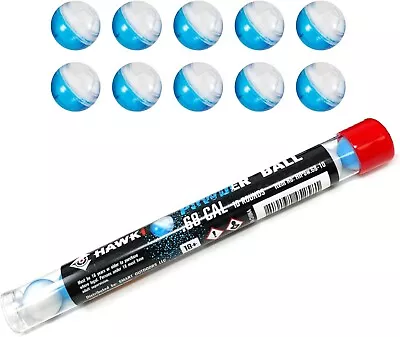 Hawki .68 cal Paintball Training Powder Balls .68 Caliber 10 rounds