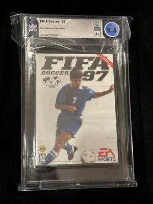 FIFA Soccer 97 - Sega Genesis - WATA GRADED 9.6 A+ - TOP POP 1 - Highest grade!