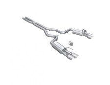 Mbrp 3 Aluminized Steel Cat-back Dual Split W Quad Tips For 24 Mustang Gt 5.0 Mbrp 3 Aluminized Steel Cat-back Dual Split W Quad Tips For 24 Mustang Gt 5.0