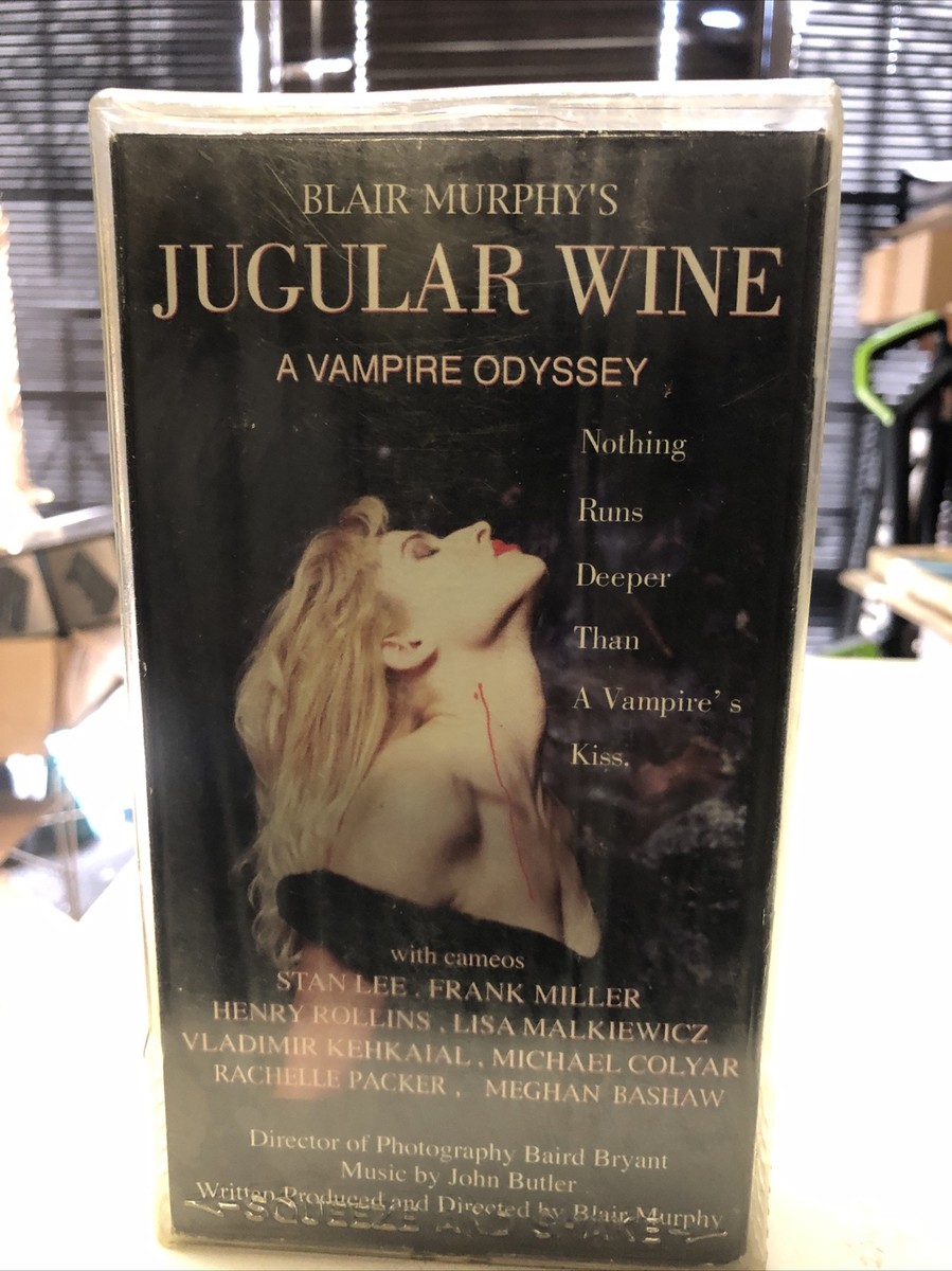 Cult Classic Jugular Wine A Vampire Odyssey Vhs Horror Erotic