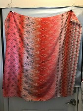 Prana Women  s Scarf Peach/Orange/Brown/White 40 X 76"