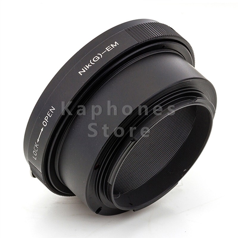 Camera Adapter For Nikon F Mount G Lens to Canon EOS M M50II/M6II