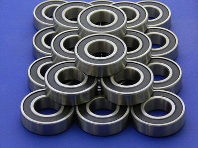 20 Stück 6205 2RS (25x52x15 mm) Kugellager, Rillenkugellager 