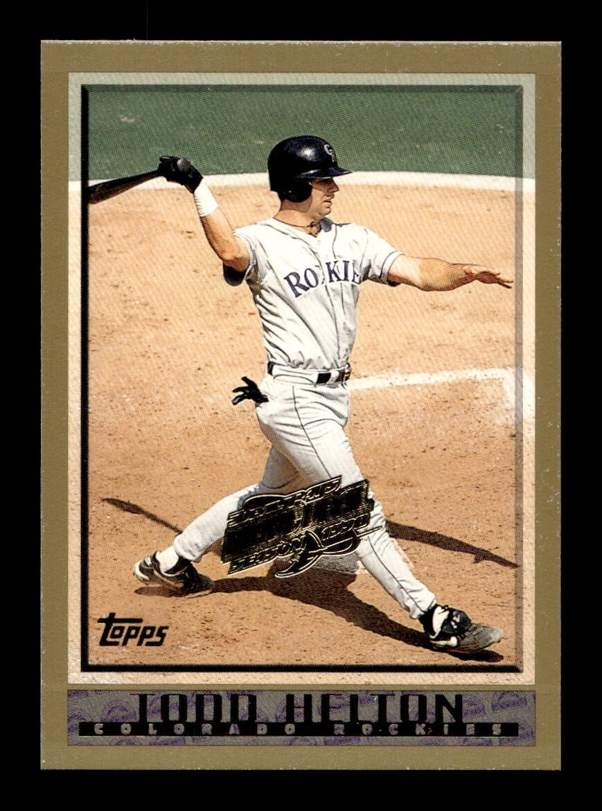 1998 Topps Devil Rays Inaugural #323 Todd Helton Rockies NEAR MINT *3w