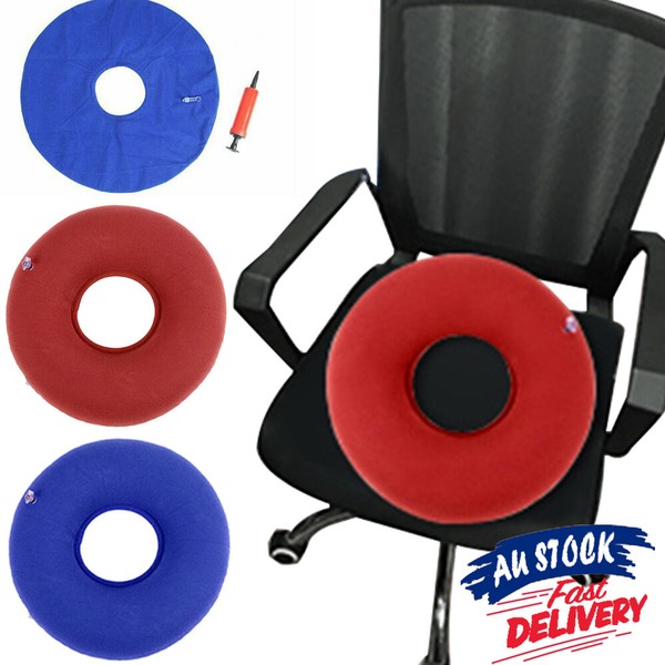 Medical Cushion Pressure Inflatable Anti Seat Ring Sores Donut Round