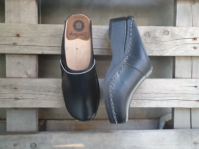 Swedish Clogs Troentorp Smithy Black Size US Mens 13 / EU 46  display picture 3
