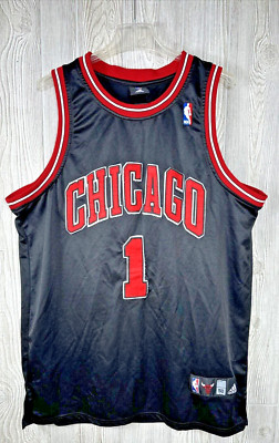 Chicago Bulls Derrick Rose 1 ユニフォーム Chicago Bulls NBA Adult XL Jersey Adidas Derrick Rose #1 Style