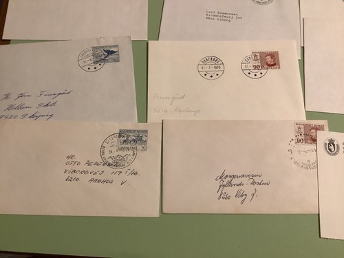 Greenland 14 postal cover items Ref A1854 - 第 3/6 張圖片