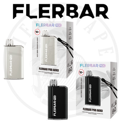 FLERBAR 600 Pod To Go E-Zigarette E-Shisha I Akku Kit Pod System für Liquid Pods