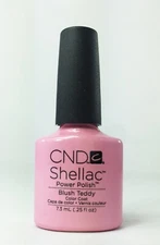 CND Shellac Soak Off Gel Polish Color Coat - Blush Teddy 0.25oz