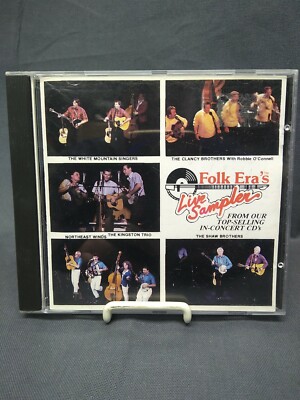 Folk Era's Live Sampler by Various Artists Sealed CD