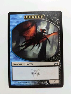 X4 MTG Token Horror 1/1 Flying Blue/Black (Gatecrash) Excellent ...